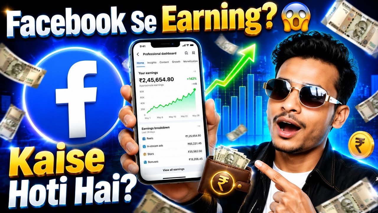 Facebook Se Earning Kaise Hoti Hai? | Full Guide 2026 (Hindi)