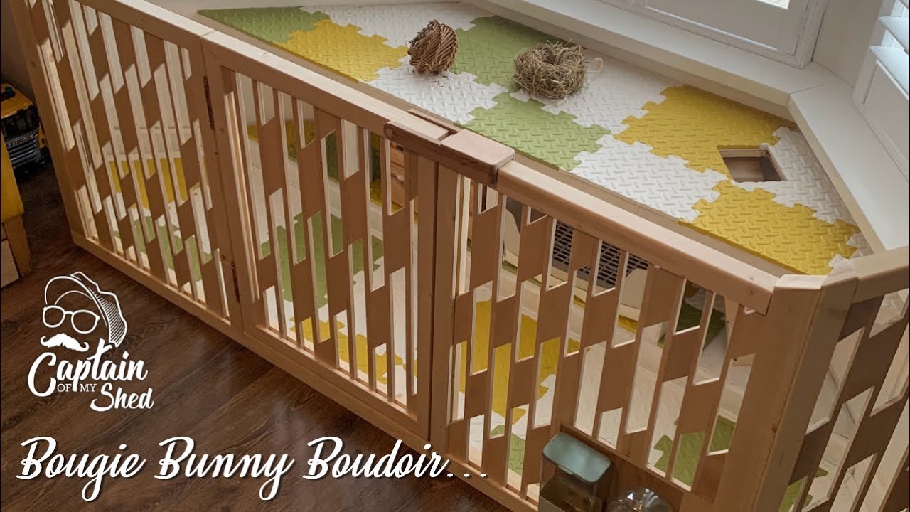 The best indoor rabbit pen!