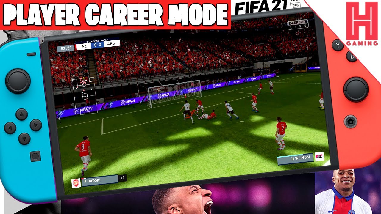 Player Career Mode - FIFA 21 Switch