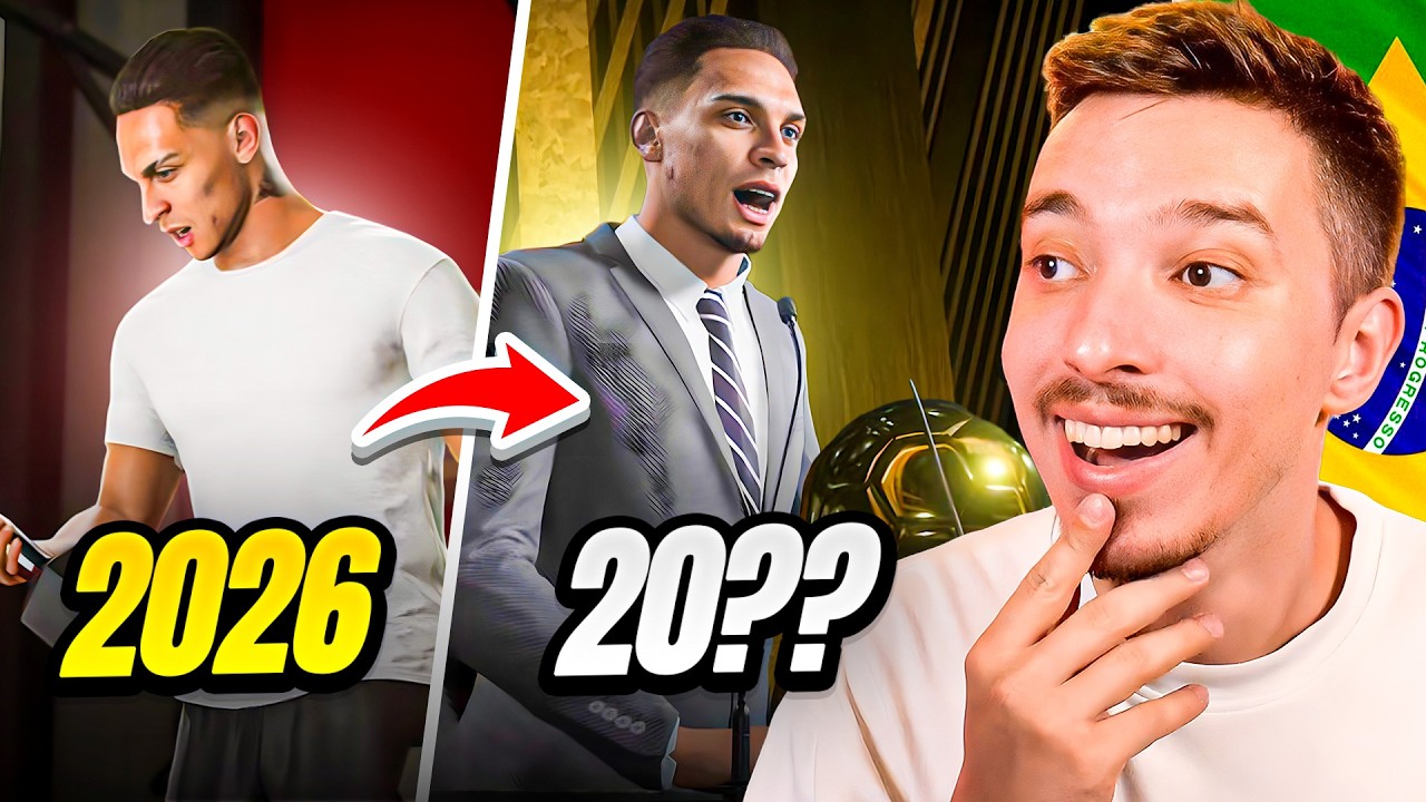 PREIAU CARIERA LUI ANTONY PANA DEVINE BALONUL DE AUR !!! EA FC 26 ROMANIA