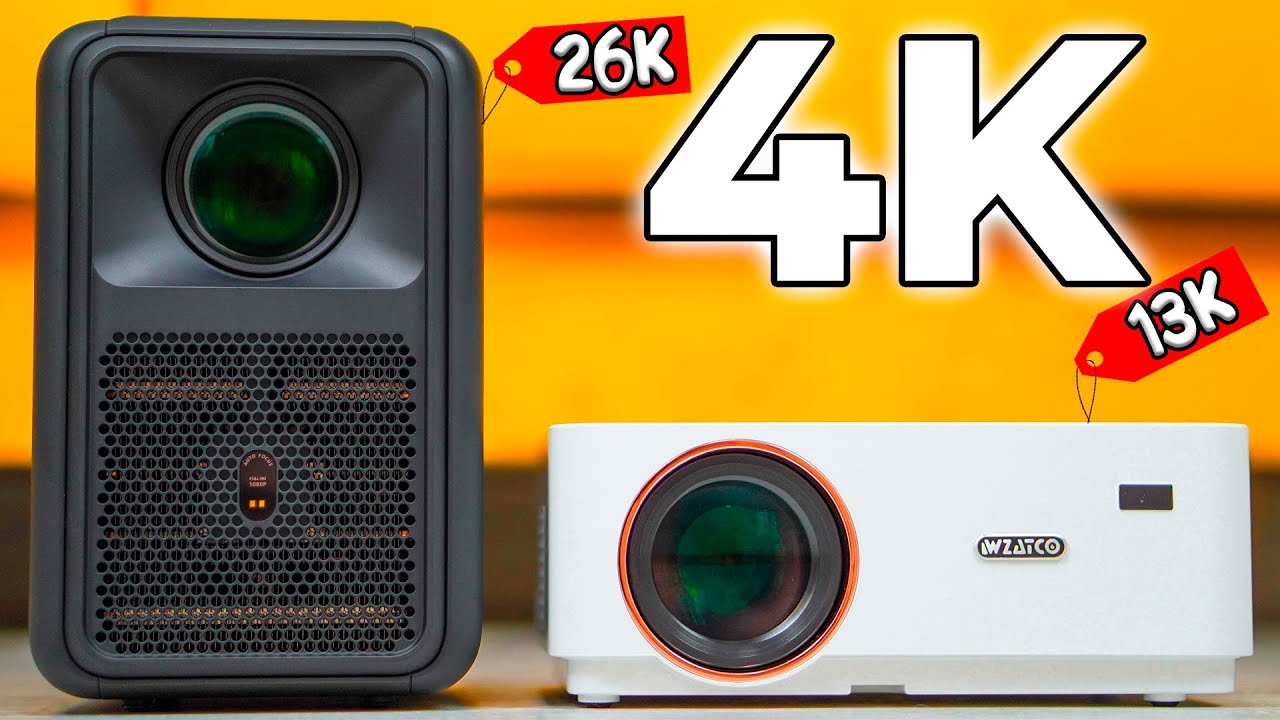 Меня ОШАРАШИЛИ эти 4K Проекторы!!! Wzatco D5 за 13000 и Wzatco D9 за 26000!