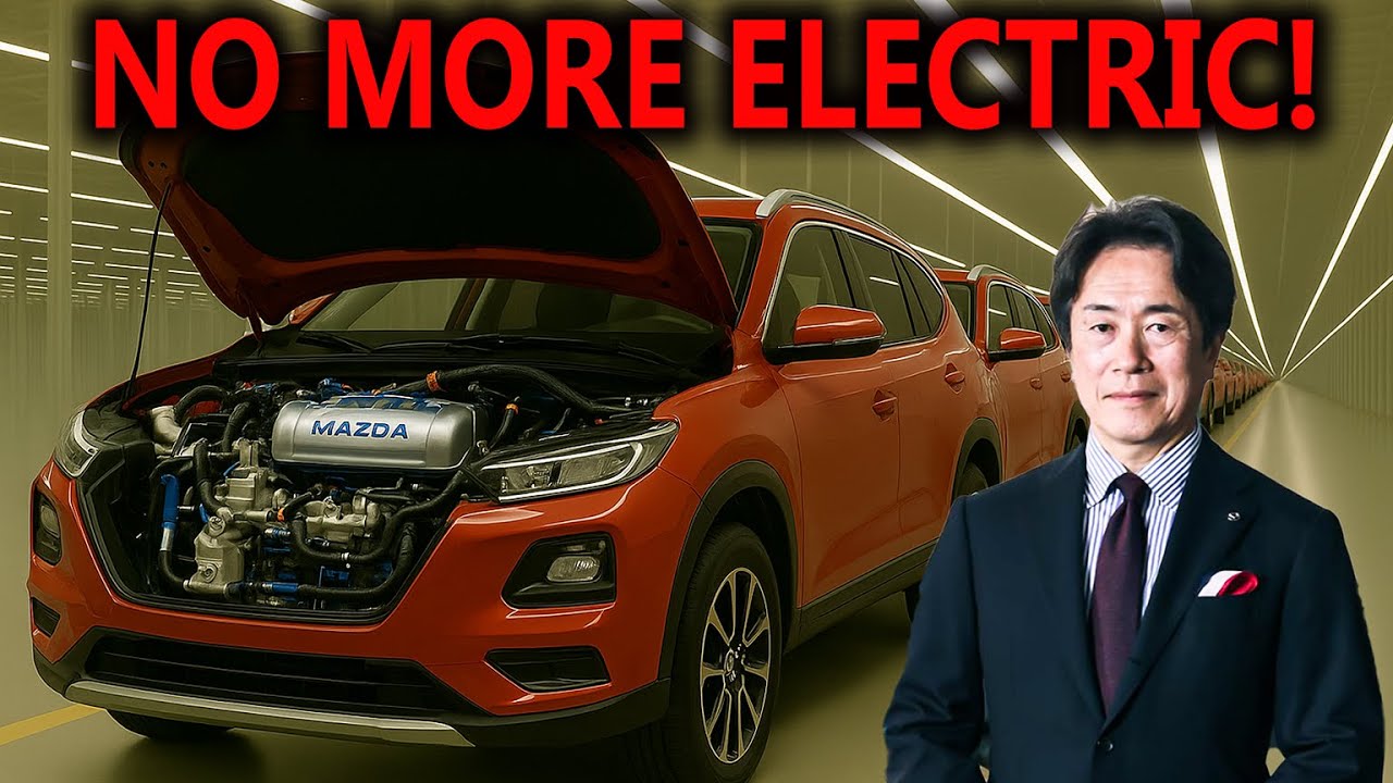 Mazda Just Dropped a Bombshell &mdash; This New Rotary Engine Will End the Electric Vehicle Era!