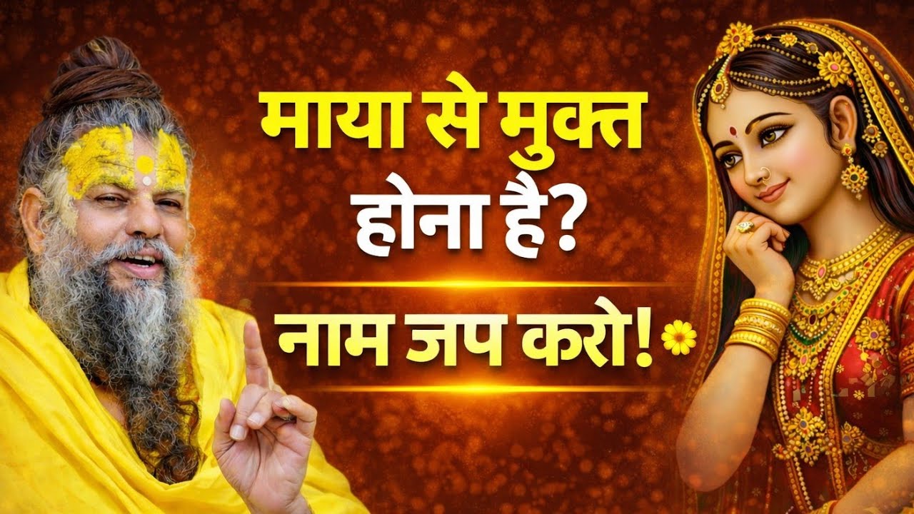 नाम जप से माया का नाश | धर्मपूर्वक जीवन का रहस्य | Premanand Maharaj