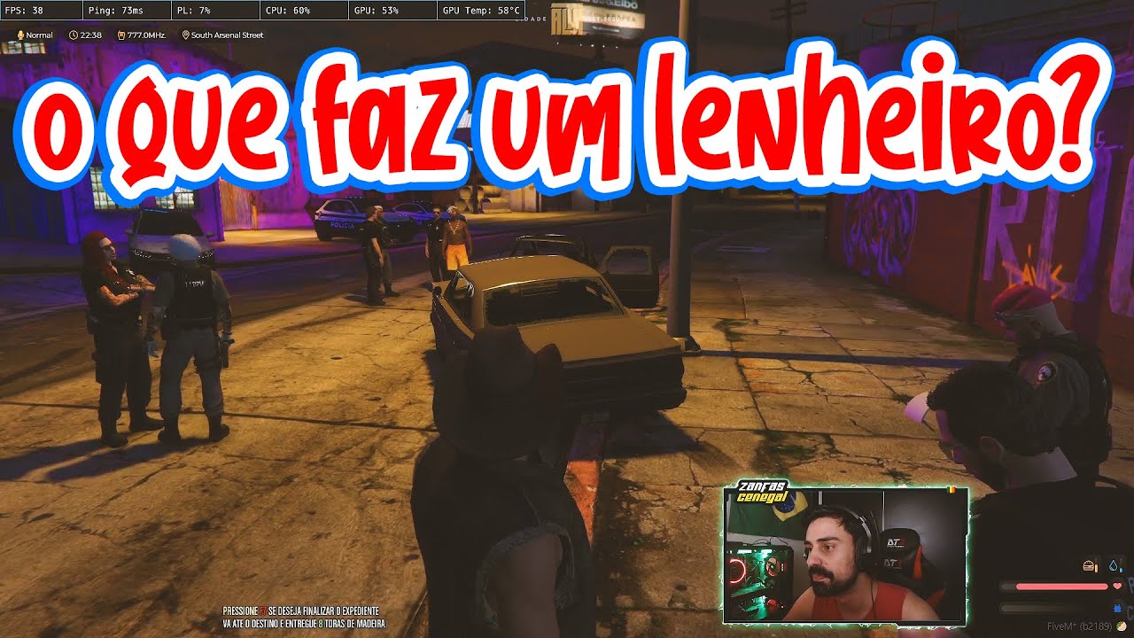 Zanfas lenheiro do RP - GTA RP | Tribo Cenegal