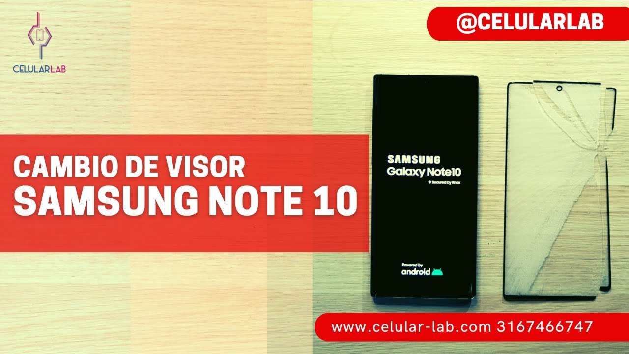 ➡Aprende a REPARAR Visor o PANTALLA de Samsung NOTE 10 📱¡Lo más importante del proceso es el FINAL!