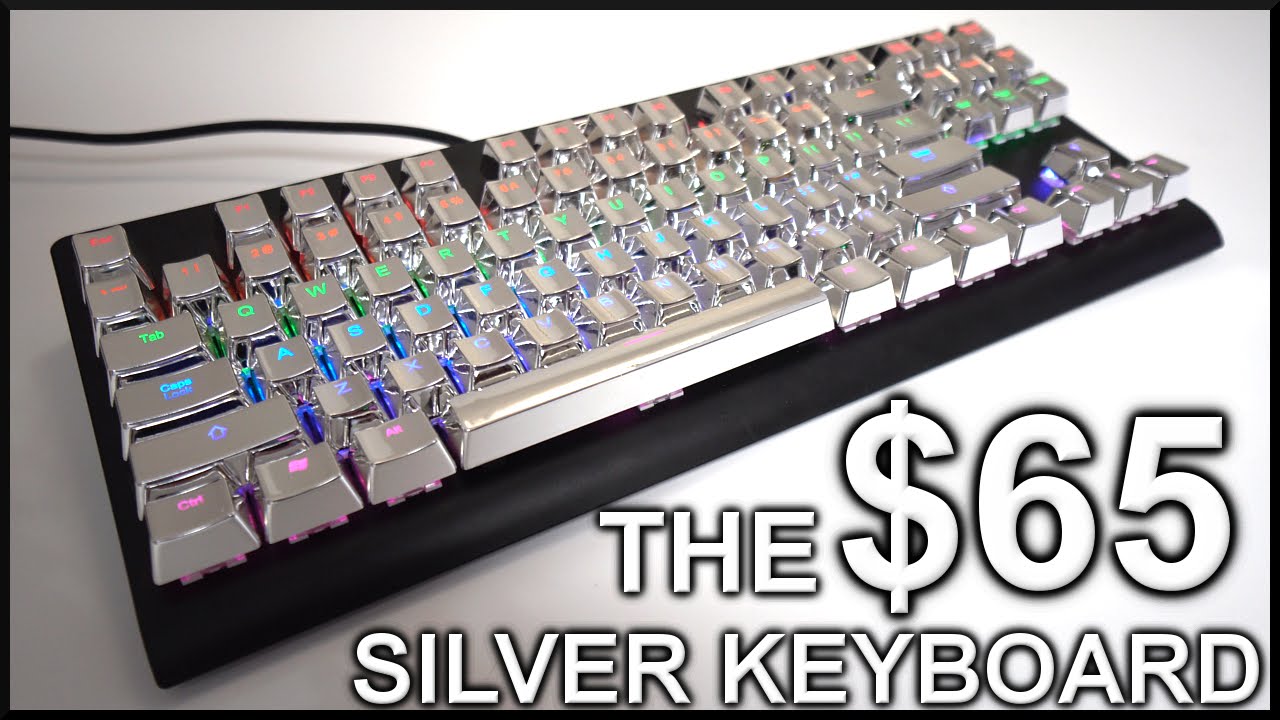The Silver Mechanical Keyboard!