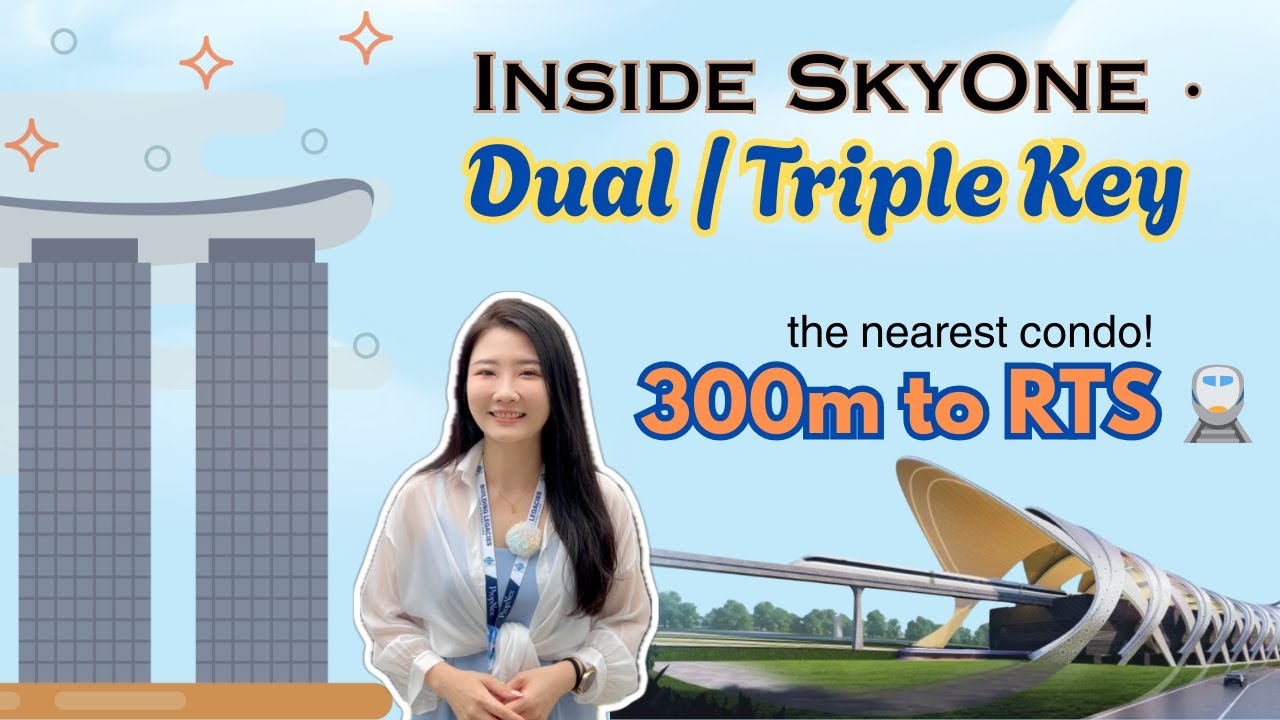 New Condo 300meters to RTS | SkyOne by CTC | Dual key Triple Key condo