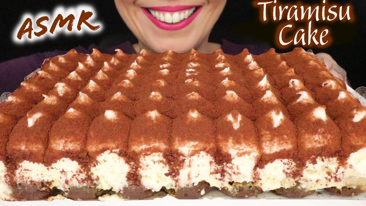 TIRAMISU CAKE 🍰 | No Talking | ASMR Mukbang  - 먹방 | Real Eating Sounds