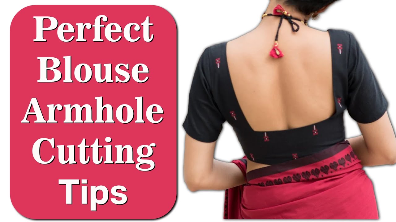 Perfect blouse armhole cutting malayalam, Armhole tips