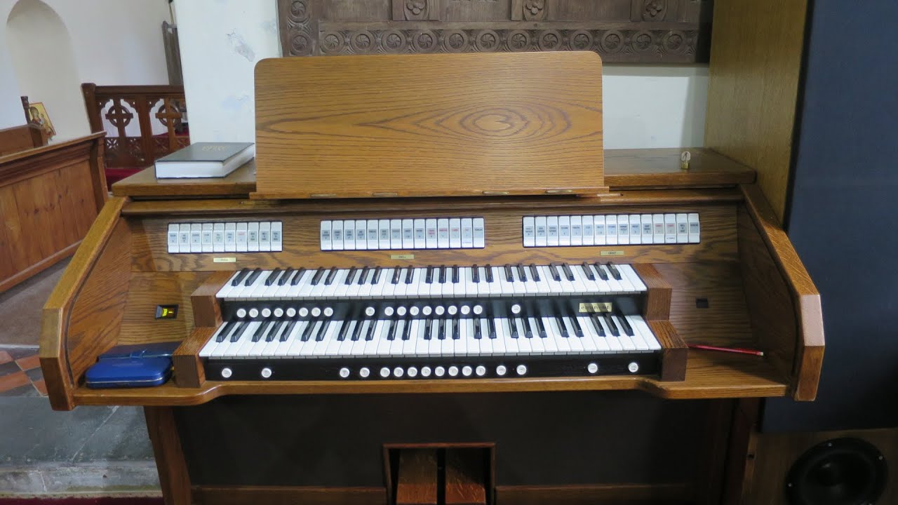 Unveiling of the new Church Organ (Eminent DCS 300) - Llanmadoc Church, North Gower, Swansea