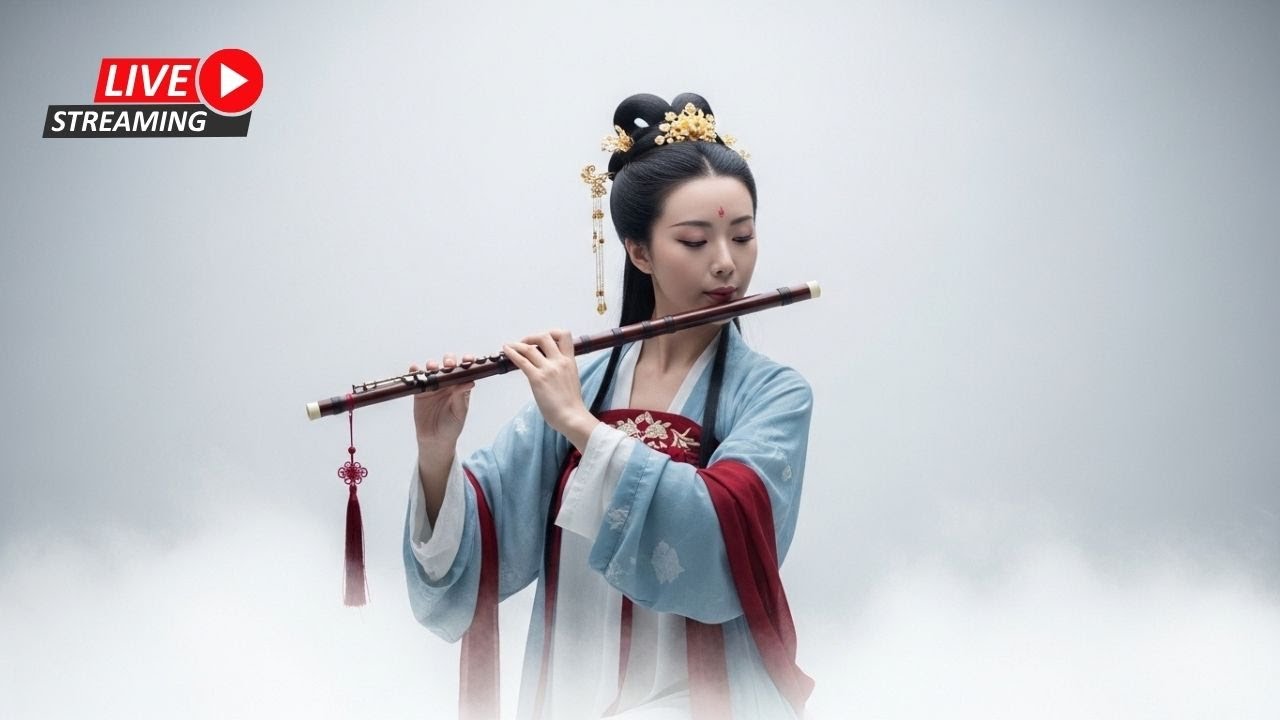 The Soul of Bamboo Flute LIVE 🎋 Traditional Instrumental for Inner Peace 竹笛之魂直播｜内心平静音乐