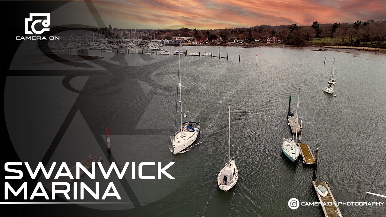Lower Swanwick and Marina on a winters day
