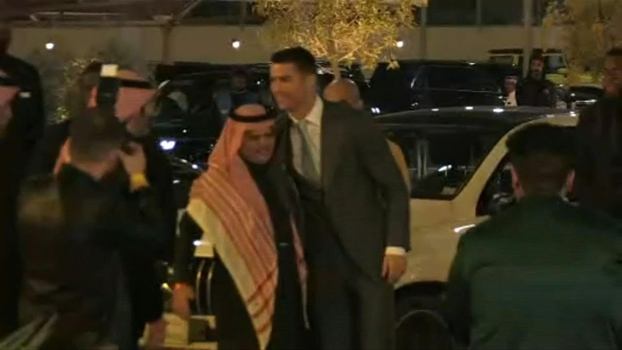 Ronaldo arrives at Mrsool Park for hero's welcome in Riyadh | AFP