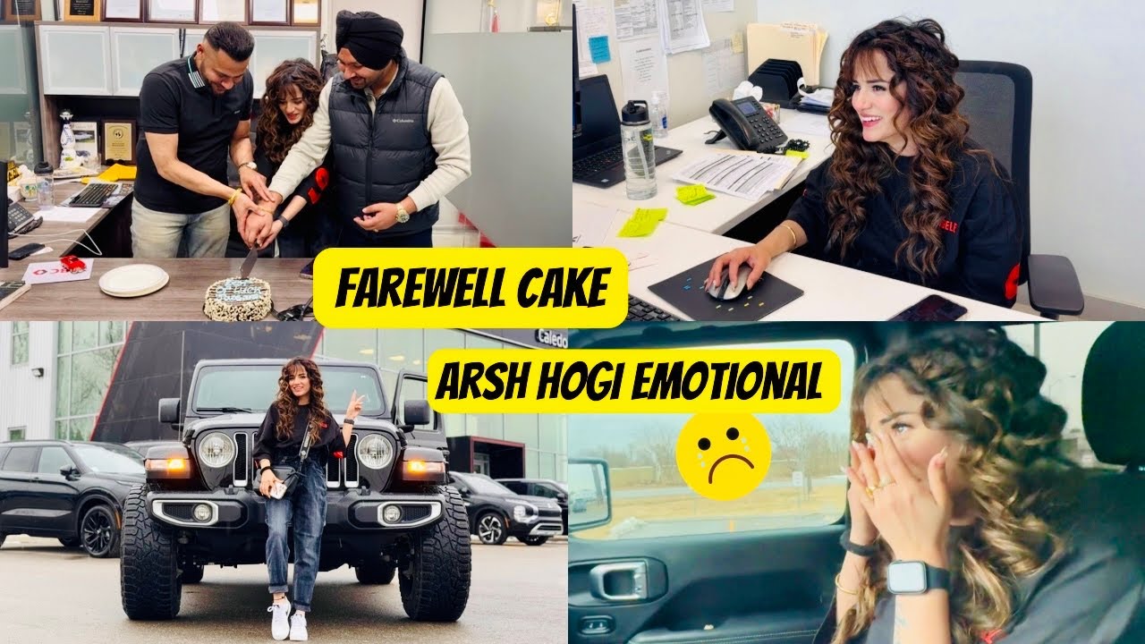 Leaving Our Jobs Together in Canada 🇨🇦 Where we Spent 2 Years|| Emotional Day For Us🥹|| @JassArsh