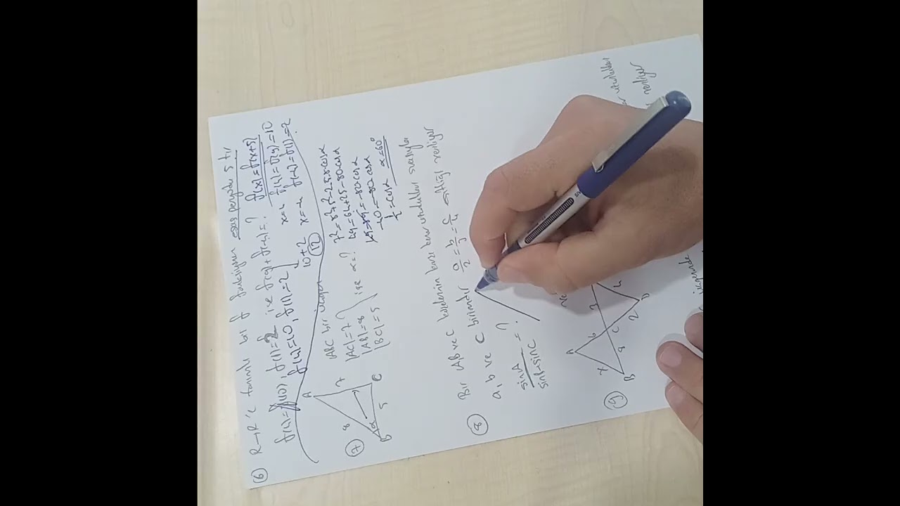 Trigonometri soru çözümü 