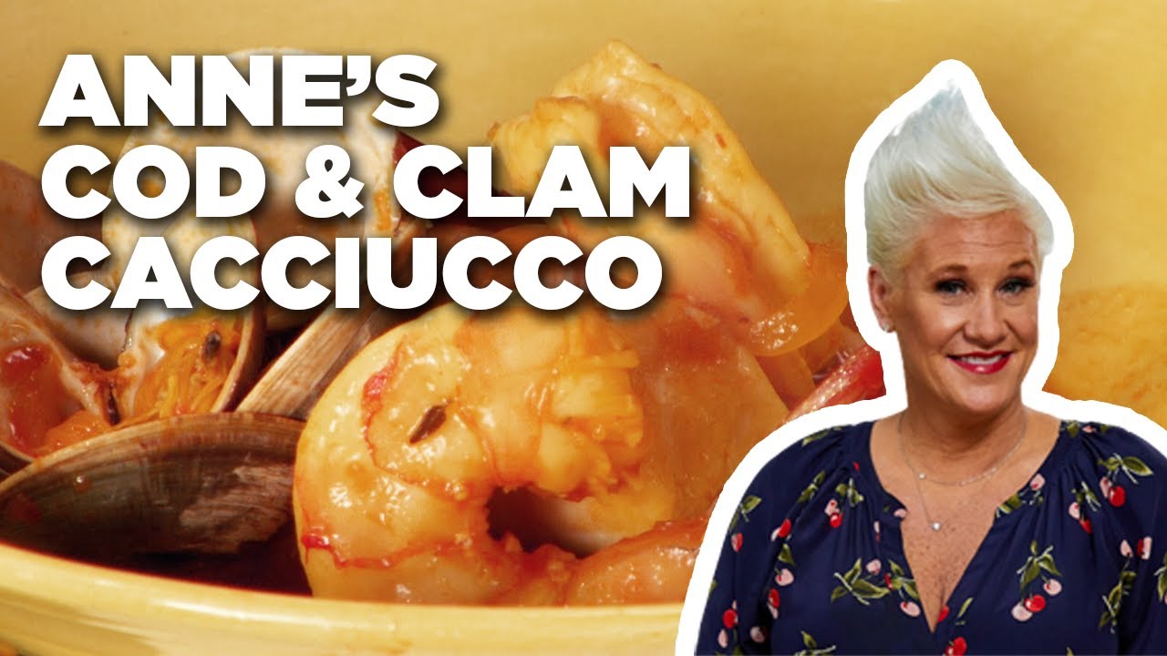 Anne Burrell's Pacific Cod and Clam Cacciucco | Worst Cooks in America | Food Network