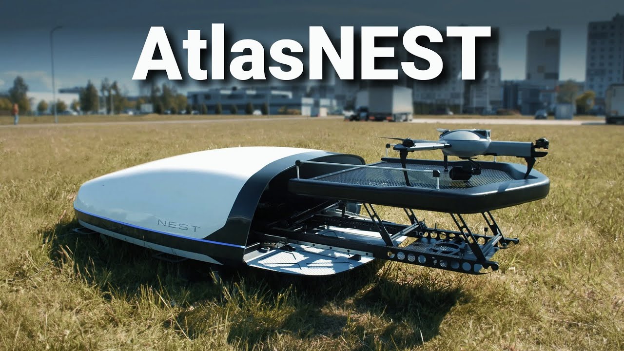 How AtlasNEST Docking Station Uses Drones to Make Airports Safer?