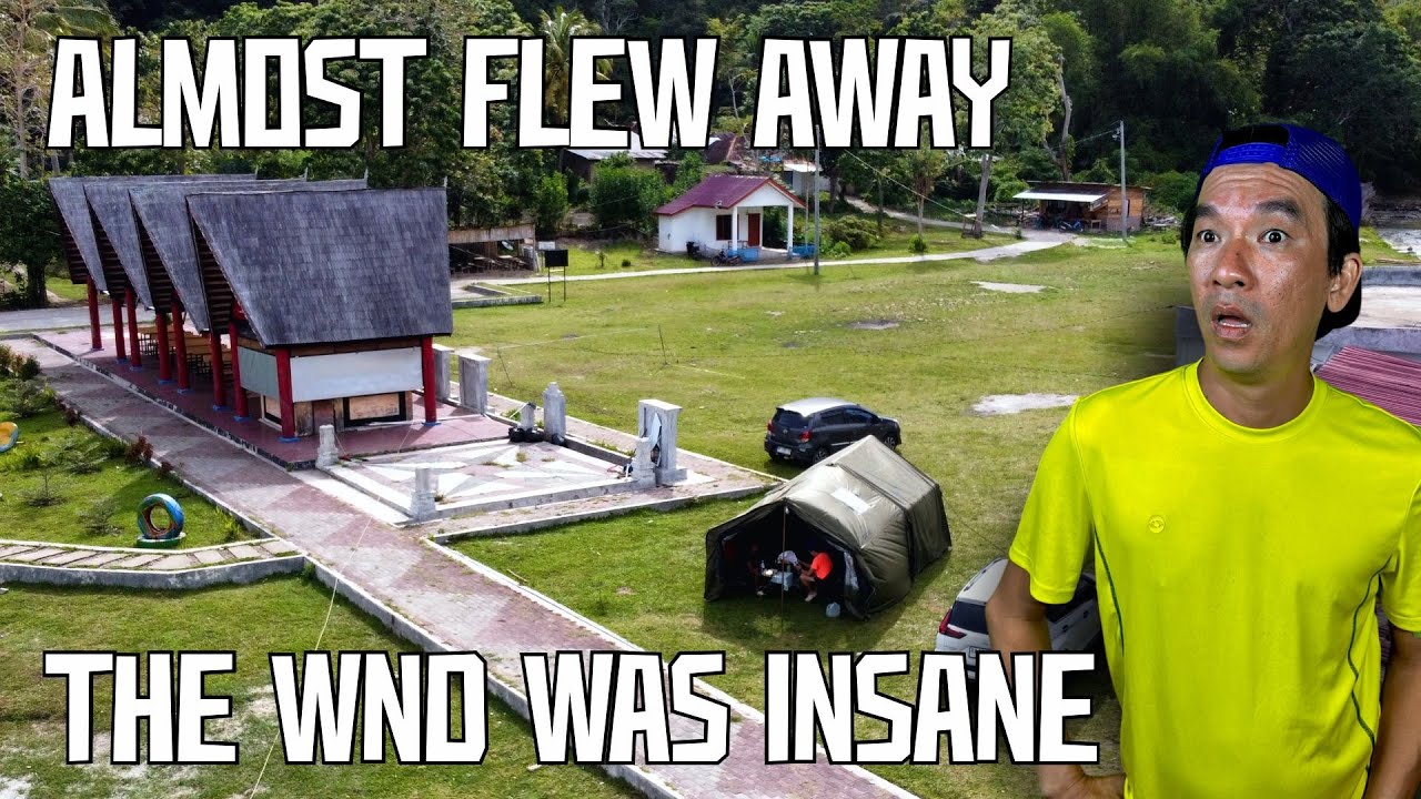 CAMPING IN CRAZY WINDS WITH THE COODY 8 PRO - CAN IT SURVIVE?