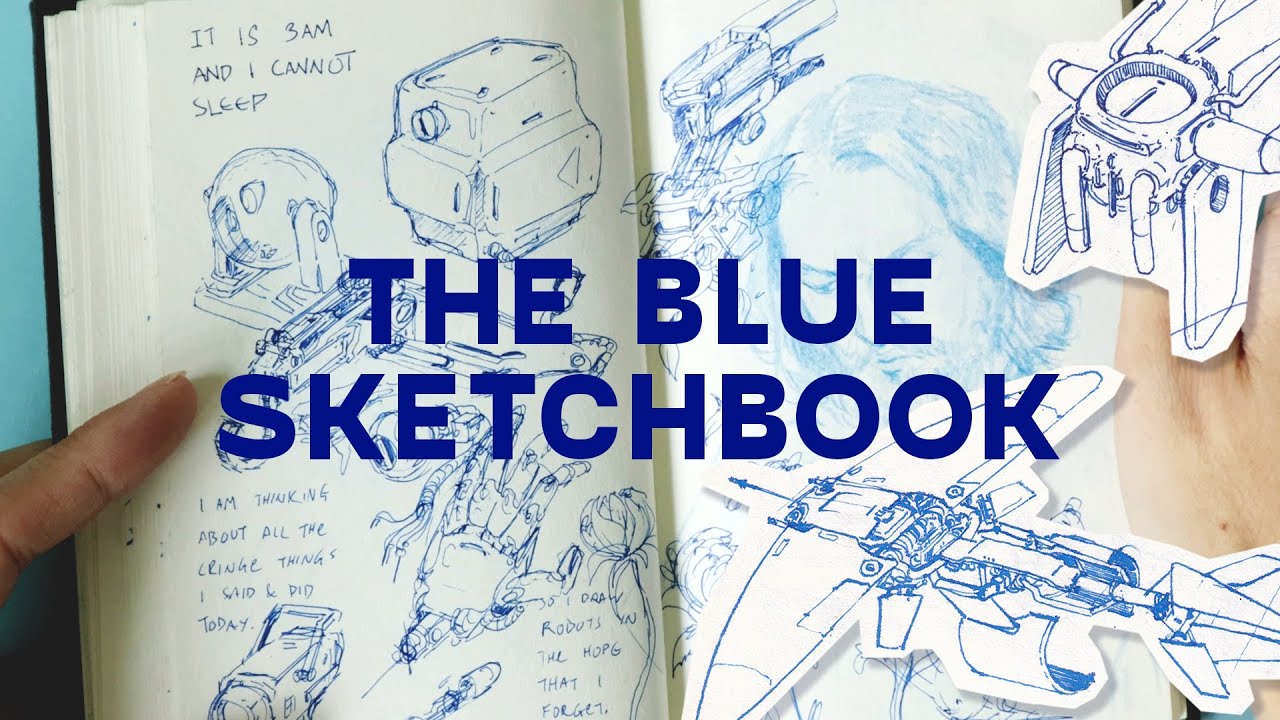 Экскурсия по альбому Sketchbook – The Blue Sketchbook 2021