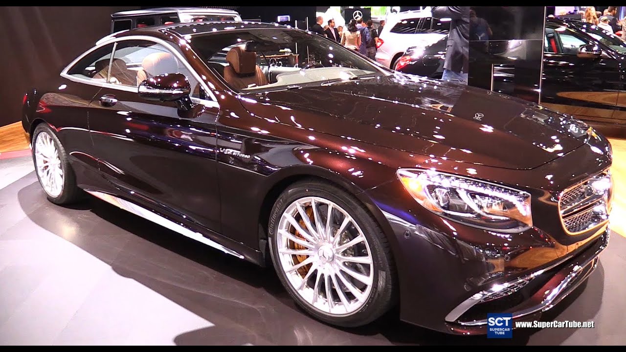 2016 Mercedes-Benz S-Class Coupe S65 AMG V12 - Exterior, Interior Walkaround - 2015 LA Auto Show