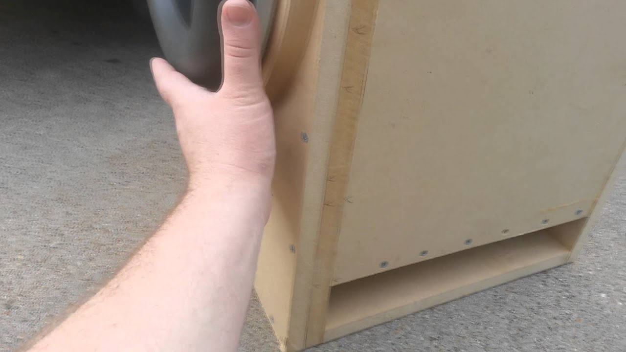 3.16 Cubic foot box for a JL Audio 12w7-3 subwoofer | Car Audio