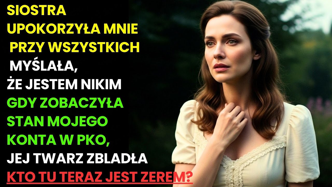 Siostra wyrzuciła mnie z zaręczyn, bo wyglądałam tanio. Nie wiedziała, co czeka na zewnątrz.