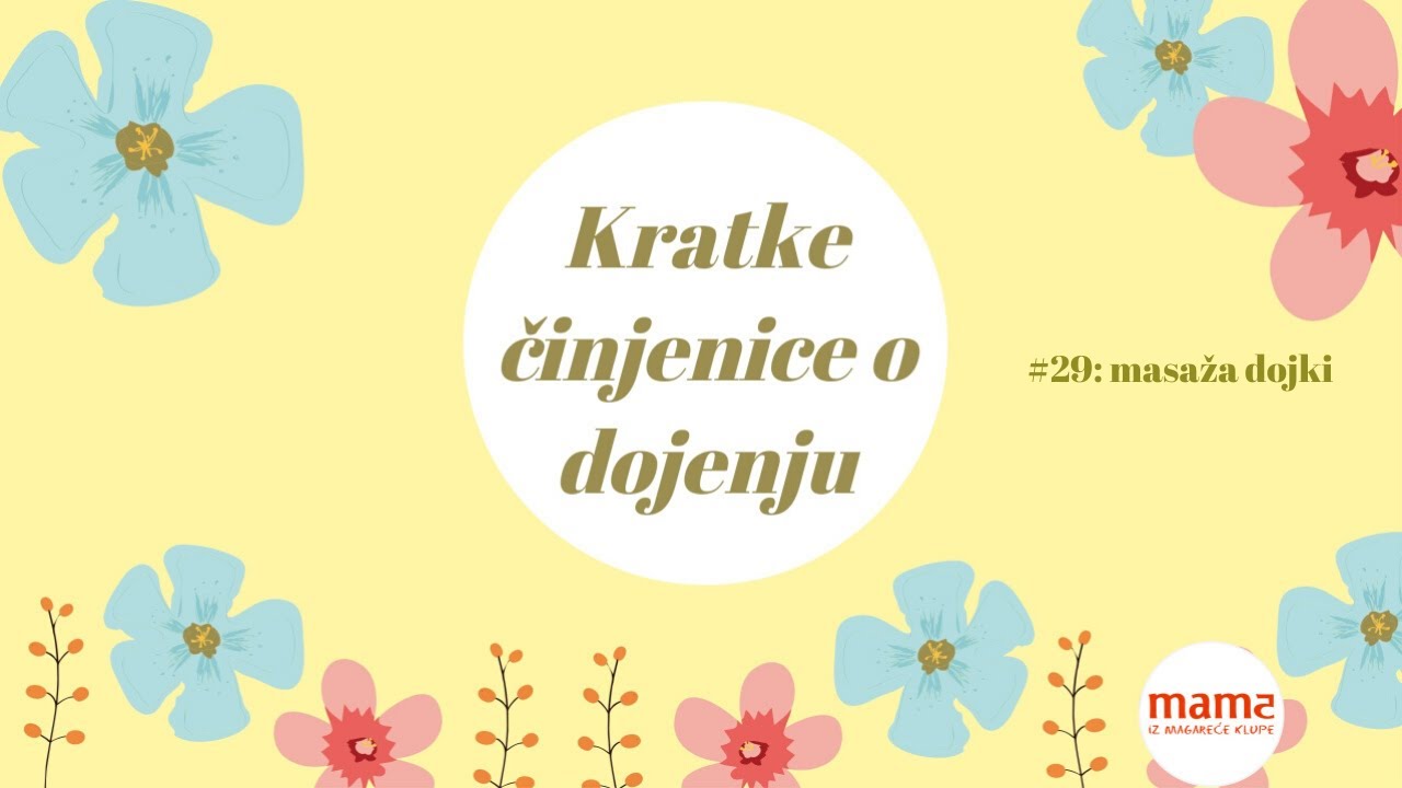 Kratke činjenice o dojenju: masaža dojki