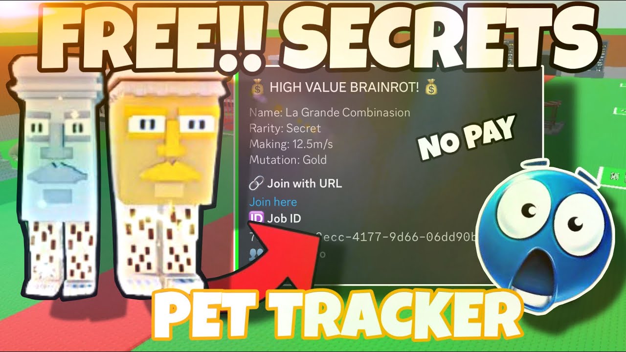 NEW! FREE SECRET PET FINDER/TRACKER SCRIPT NO PAID ACCESS STEAL A BRAINROT