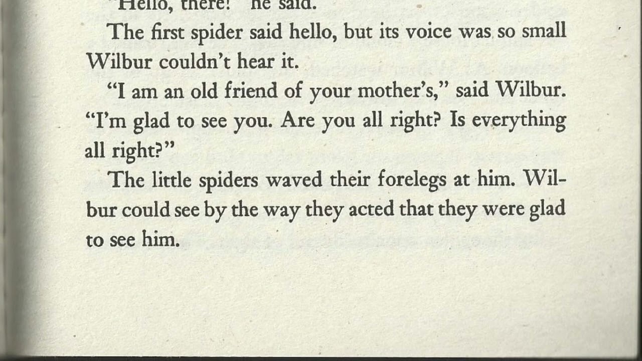 Charlotte's Web Read Along - Chapter 22 of 22 - A Warm Wind