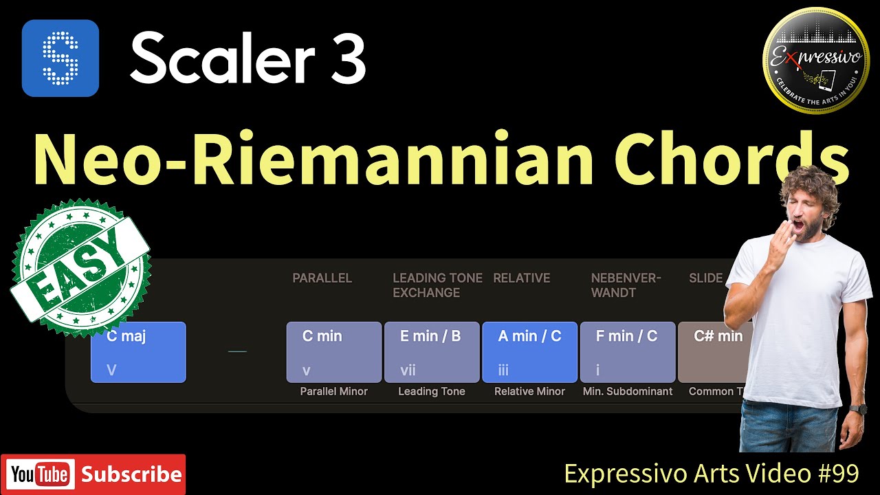 Neo-Riemannian Theory - Scaler 3 Helps You Understand These Pops of Chord Power - Video #99