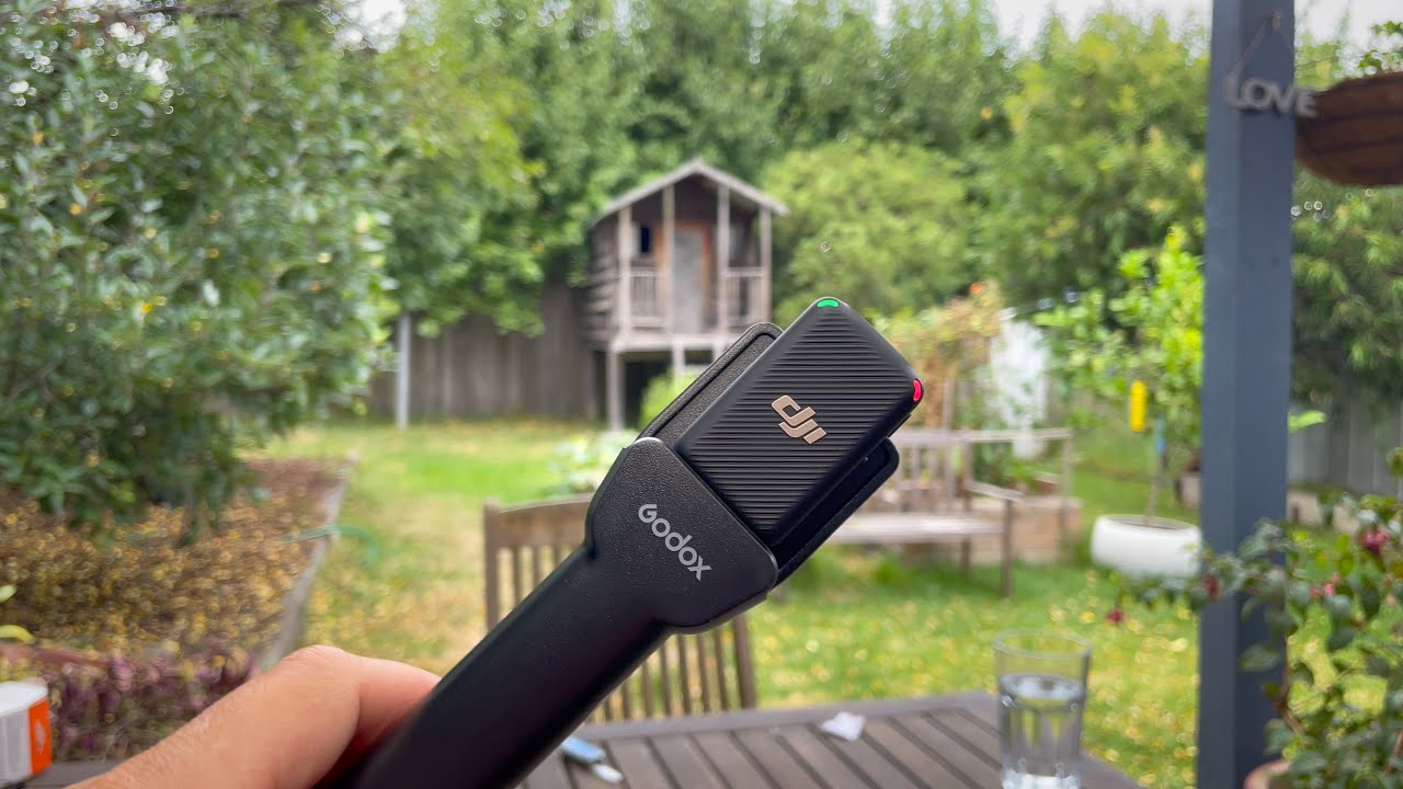 Godox ML-H handle with DJI Mic