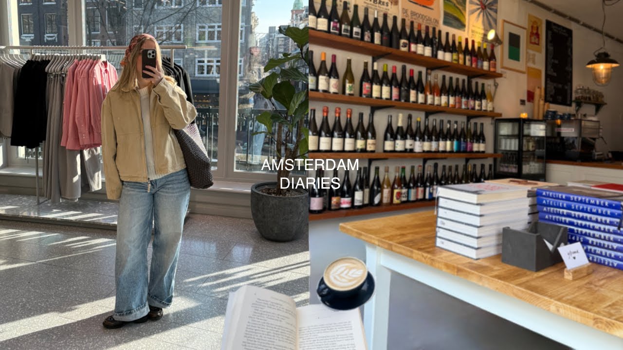 amsterdam diaries: solo coffee date & quiet days