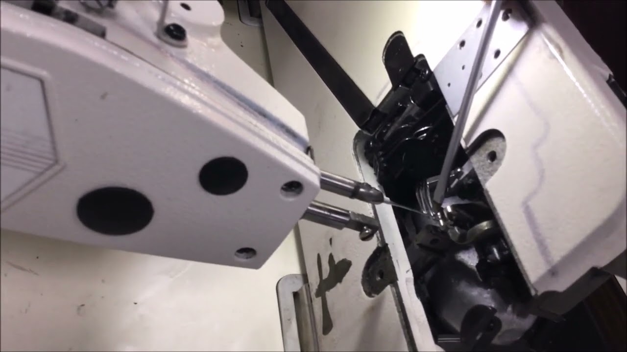 TES-094- Double Needle Chain Stitch- MC Setting- Juki-MH380-  Synchronizer (Sinhala Medium)