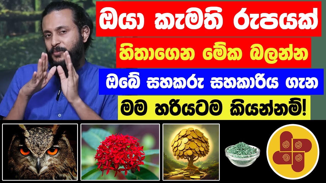 ඔයා මෙතැනින් කැමති රූපයක් හිතාගෙන මේක බලන්න😱 විනාඩියෙන් ඔබේ සහකරු සහකාරිය ගැන මම හරියටම කියනවා!