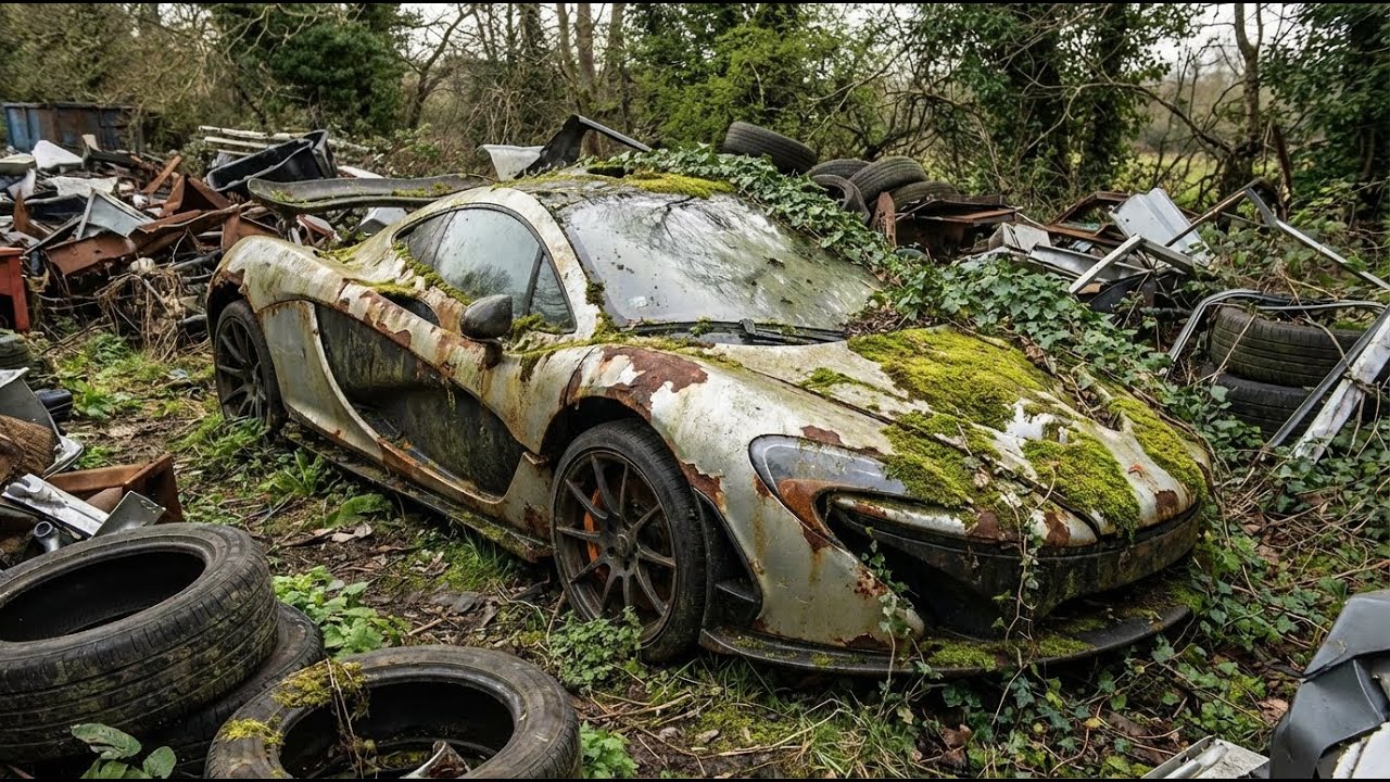 McLaren P1 Full Restoration Process | Rebuilding a $1.3 Million Hypercar with Hyper-Realistic AI
