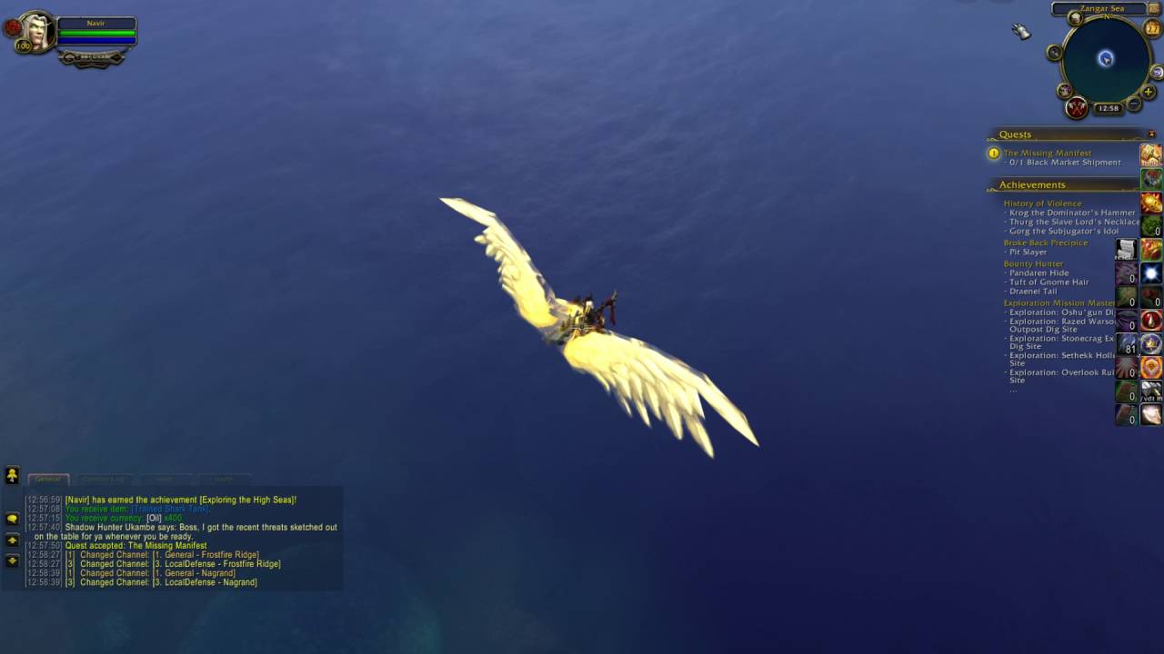 The Missing Manifest WoW Rare Naval Quest