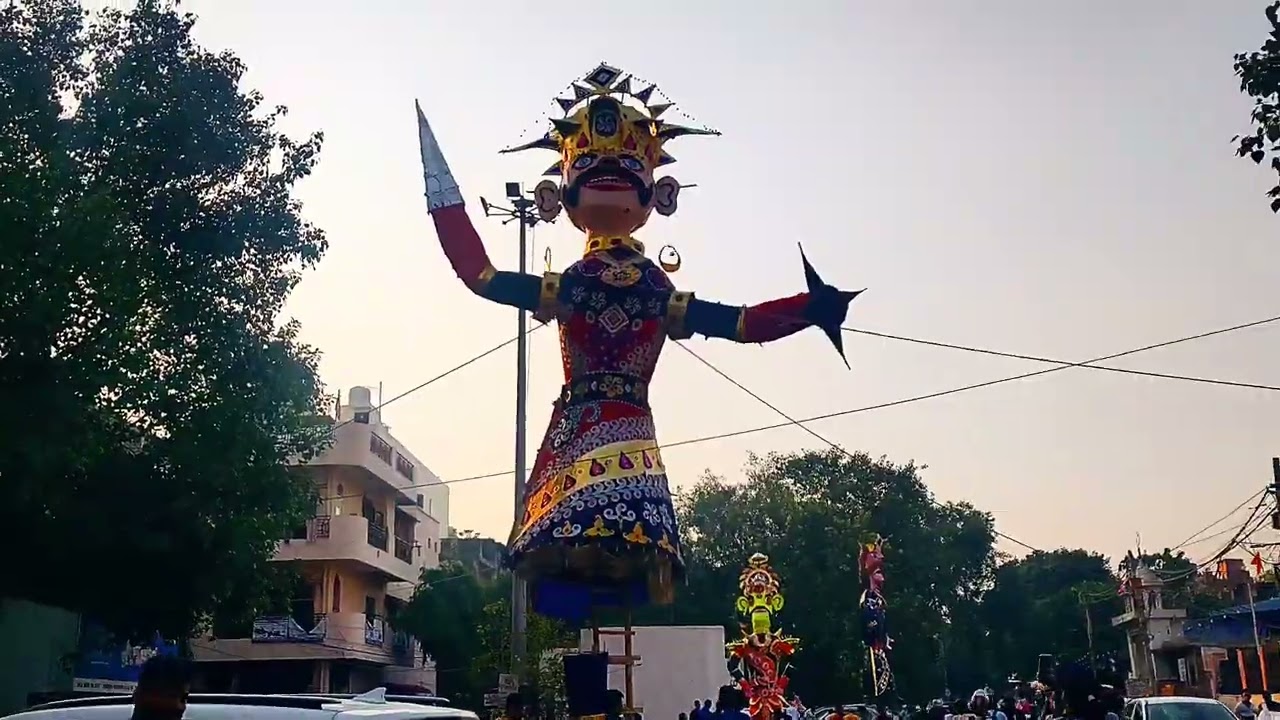 Ravan ne jalne se mana kr diya🤣🤣😱😱👹👹Ye mast ravan hai🙀🙀