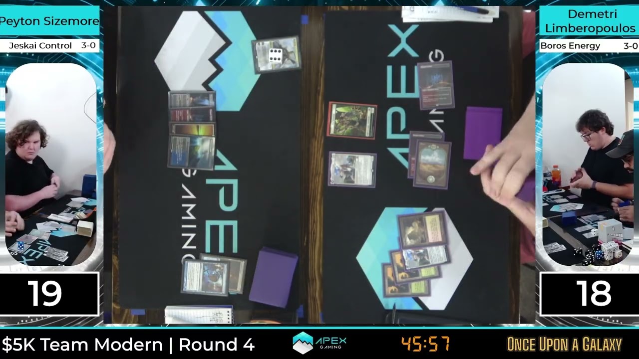 $5000 Team ModernAIQ/RCQ | Jeskai Control vs Boros Energy | Round 4 | 7/27/25