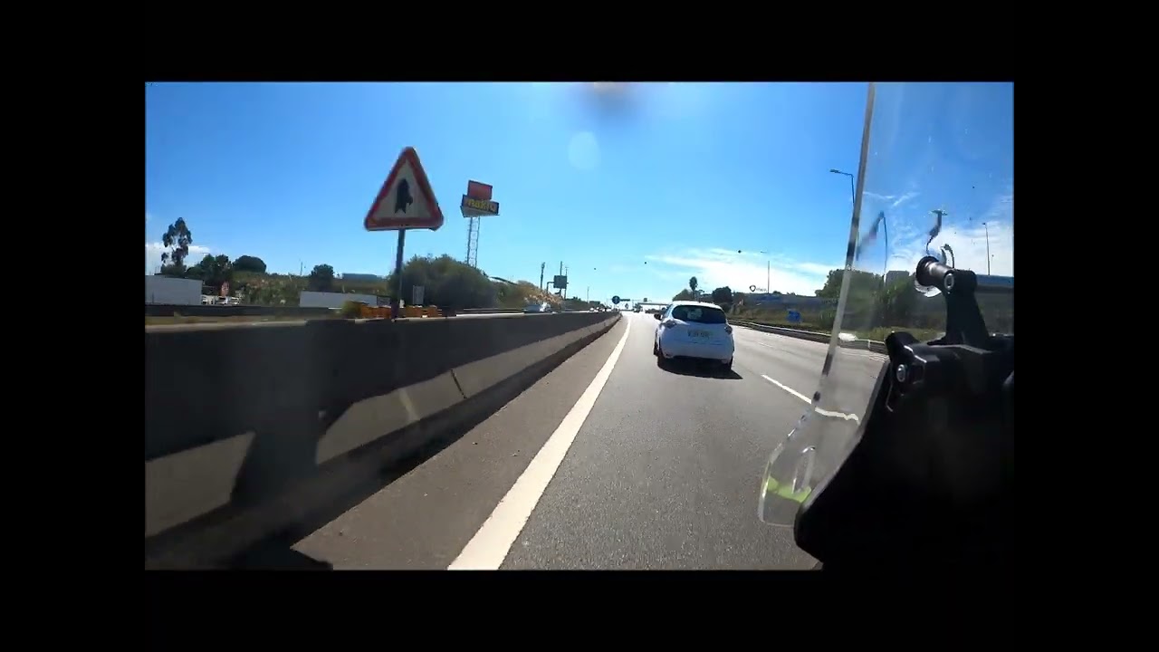 CF MOTO 450MT 200km ride Spain to Portugal