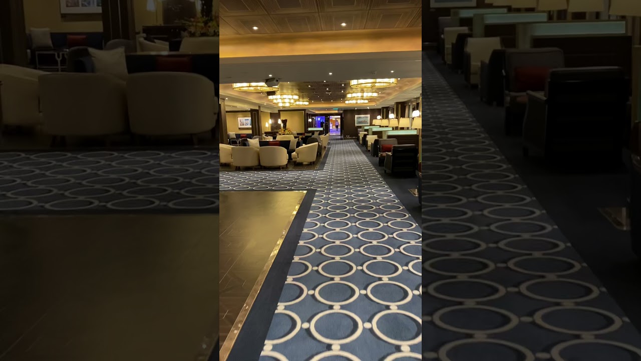 Tour of Promenade Deck on Sky Princess
