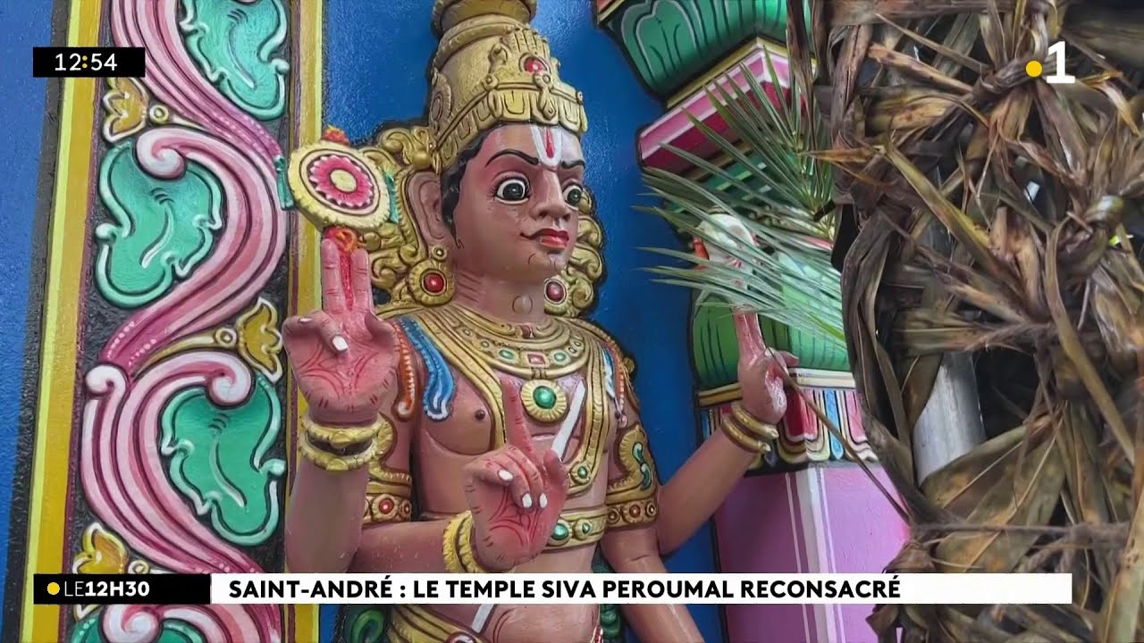 Le temple Shiva Peroumal de Cambuston célébrait son Kumbabishegam, un événement important