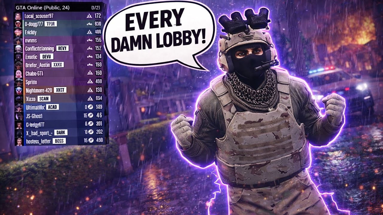 THIS LOBBY WAS SOMETHING ELSE ENTIRELY | GTA ONLINE