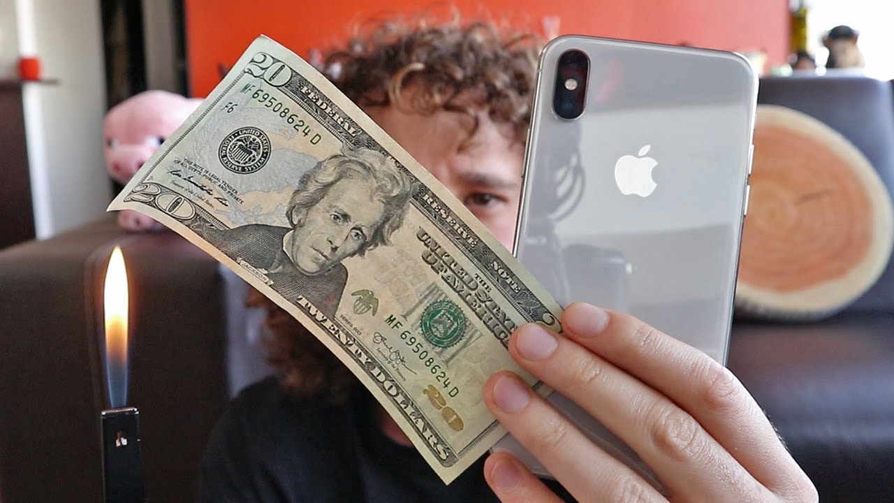&iquest;Es mejor comprar un iPhone X o quemar tu dinero?