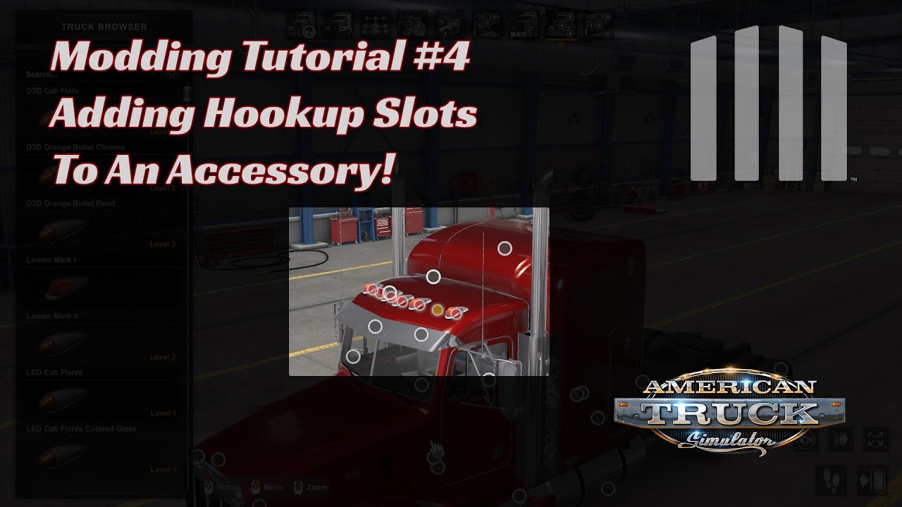 How To Mod for SCS | Step Four | Adding Hookups to Accessories!