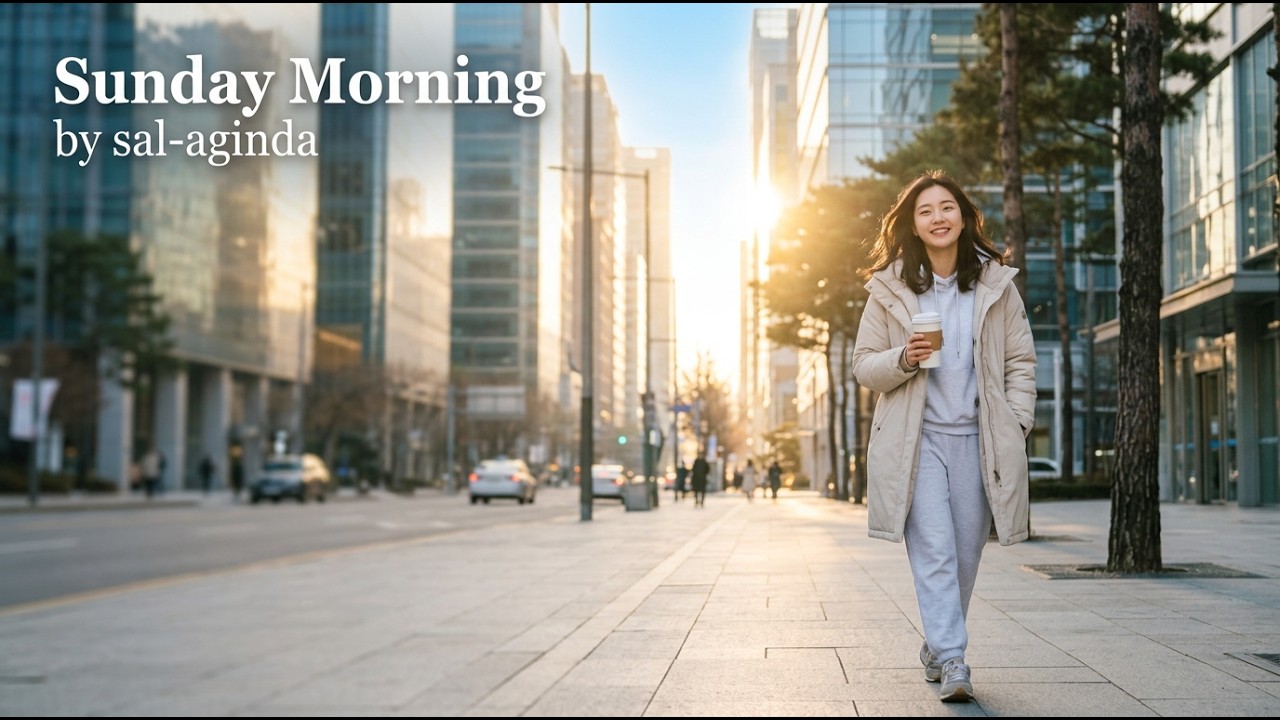[이 노래 어쩔?] Sunday Morning ☀️ | 서울의 조용한 아침을 걷는 기분 (Indie Pop)