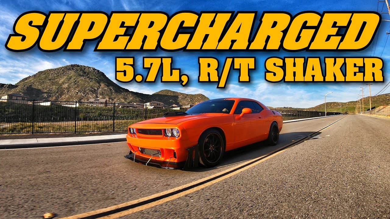 Dodge Challenger R/T Shaker с наддувом, 5,7 л - серия 