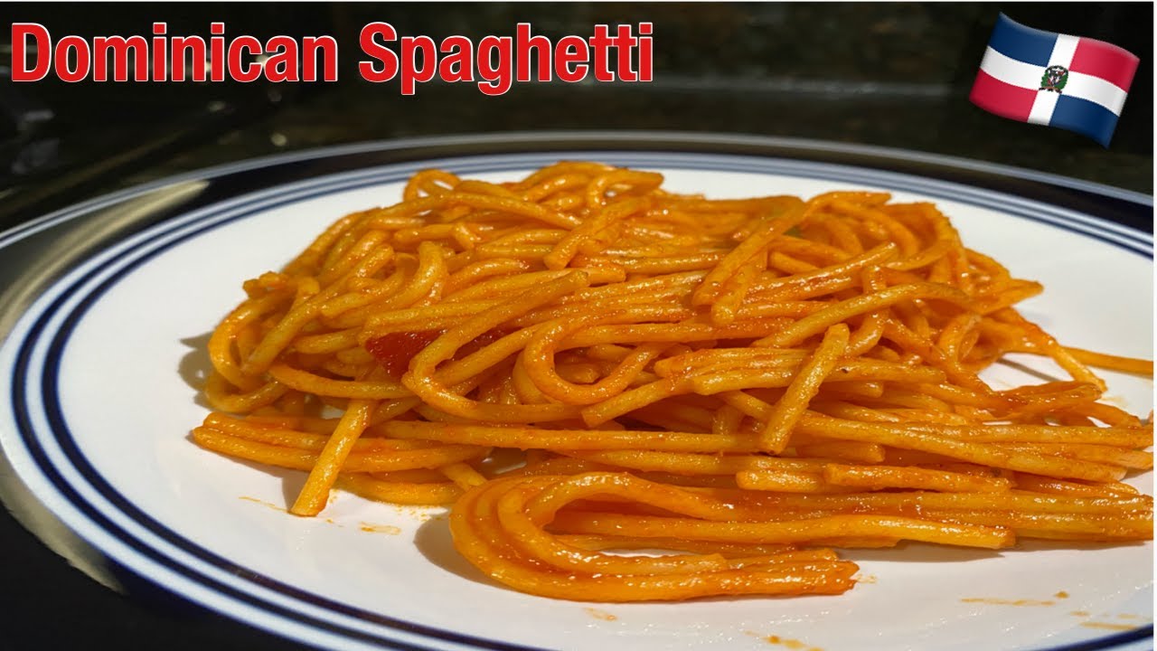 Dominican Spaghetti | Espaguetis Dominicano