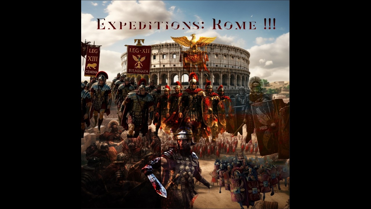 Expeditions Rome : Первое прохождения Хардкор RPG часть 5:  Египет Клеопатра и пустынные кланы!!!