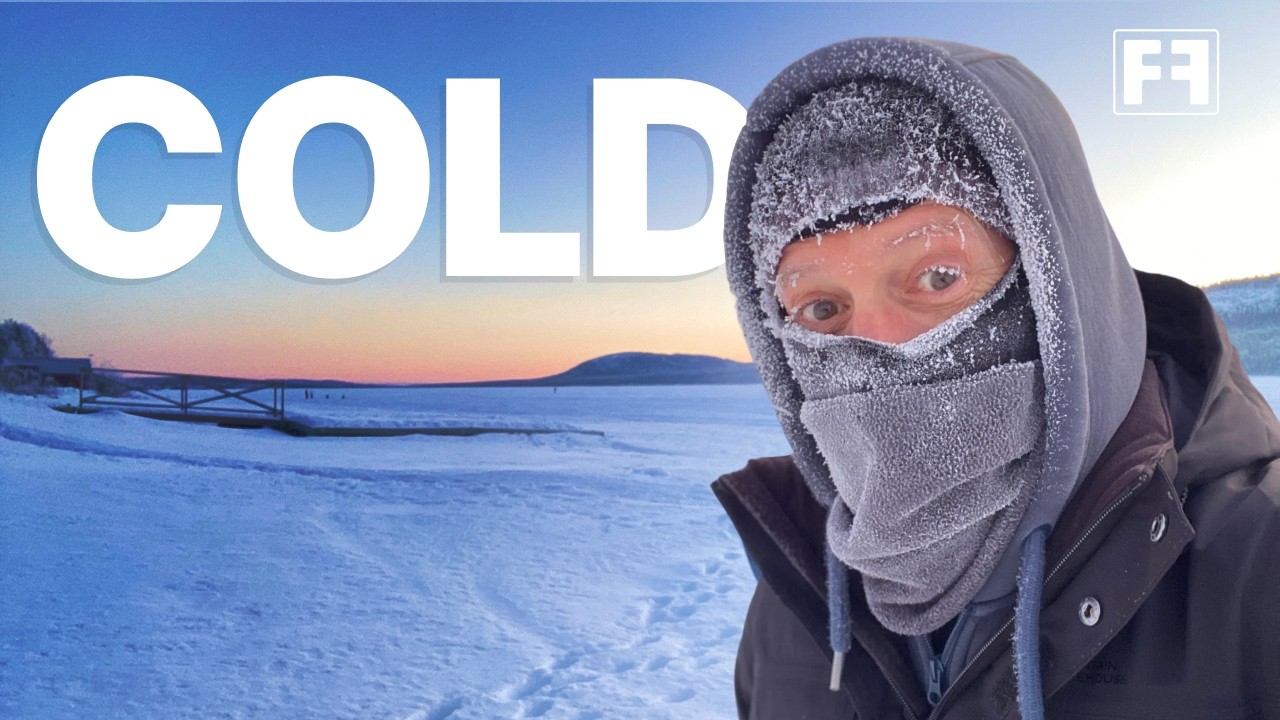 –28°C в арктической Швеции