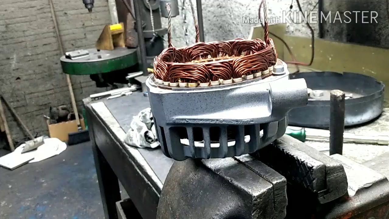 Fiat Strada Palio Alternador Fiat Strada. Recuperando alternador de enchente
